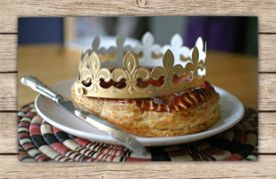 Recette Galette crème d'amande chocolatée