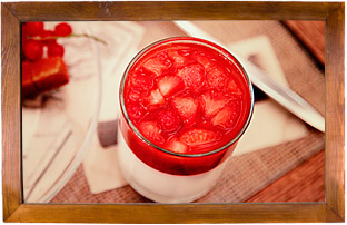 Recette Panna cotta fraise