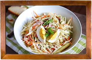 Recette Salade crudités