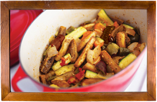 Recette Ratatouille hiver