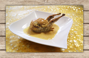 Recette Caille miel moutarde