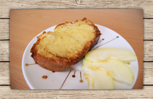 Recette Cake pommes caramel