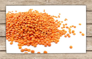 Recette Purée lentilles corail