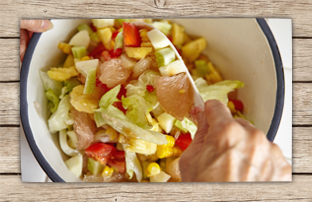 Recette Salade Caraïbes