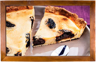 Recette Tarte pruneaux façon far breton
