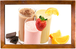 Recette Trio Milk-shake