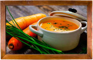 Recette Velouté carotte ketchup