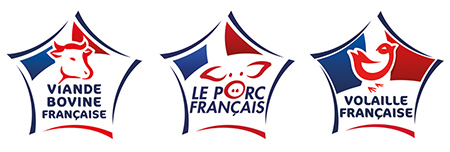 Des viandes brutes de bœuf, porc et volaille 100 % françaises